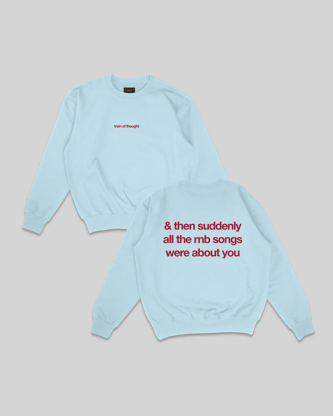 Rnb Songs | Grape Crewneck Sweatshirt