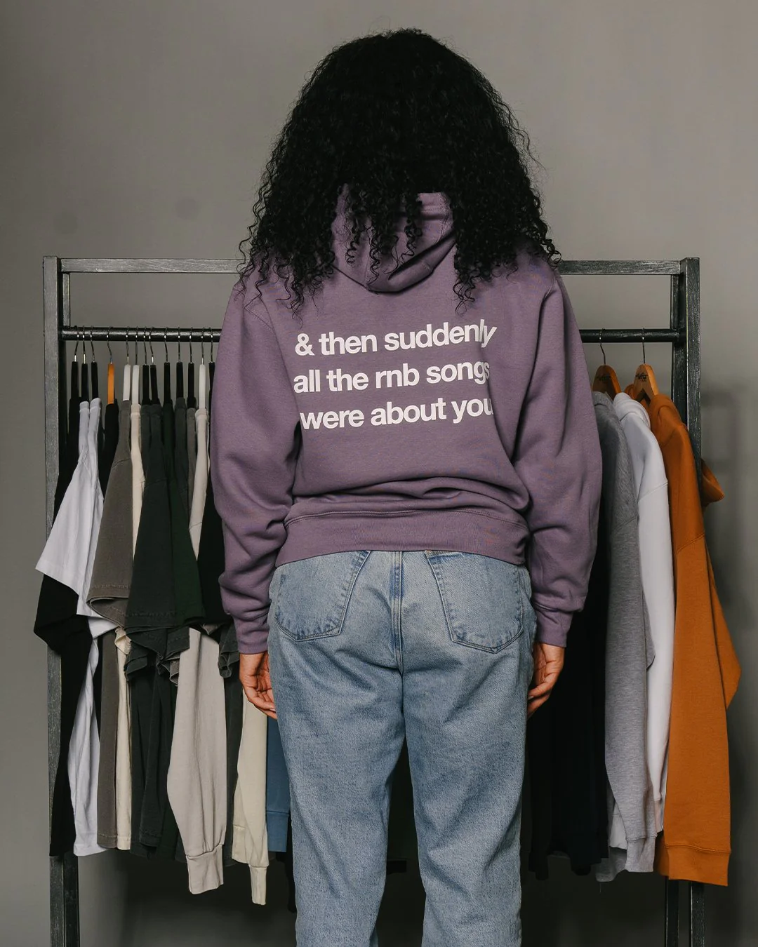 Rnb Songs | Lavender Pullover Hoodie - Image 4