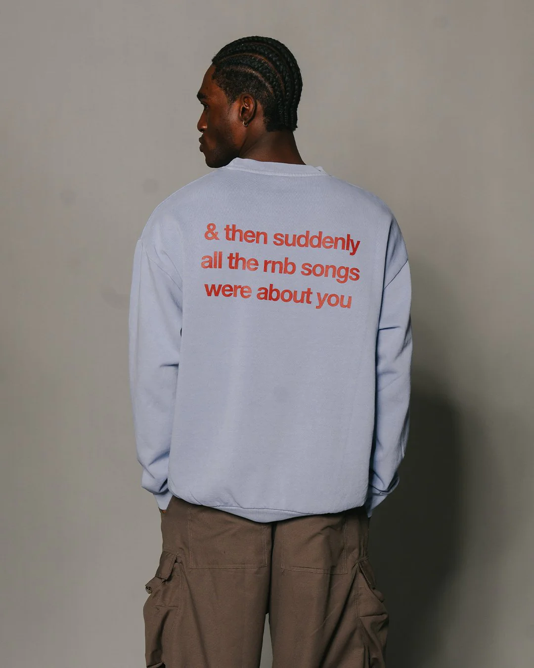 Rnb Songs | Lunar Rock Crewneck Sweatshirt - Image 5