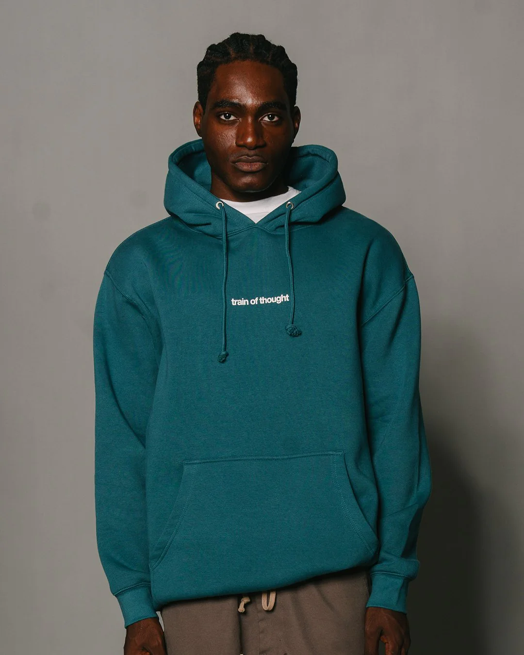 Rnb Songs | Teal Pullover Hoodie - Image 4
