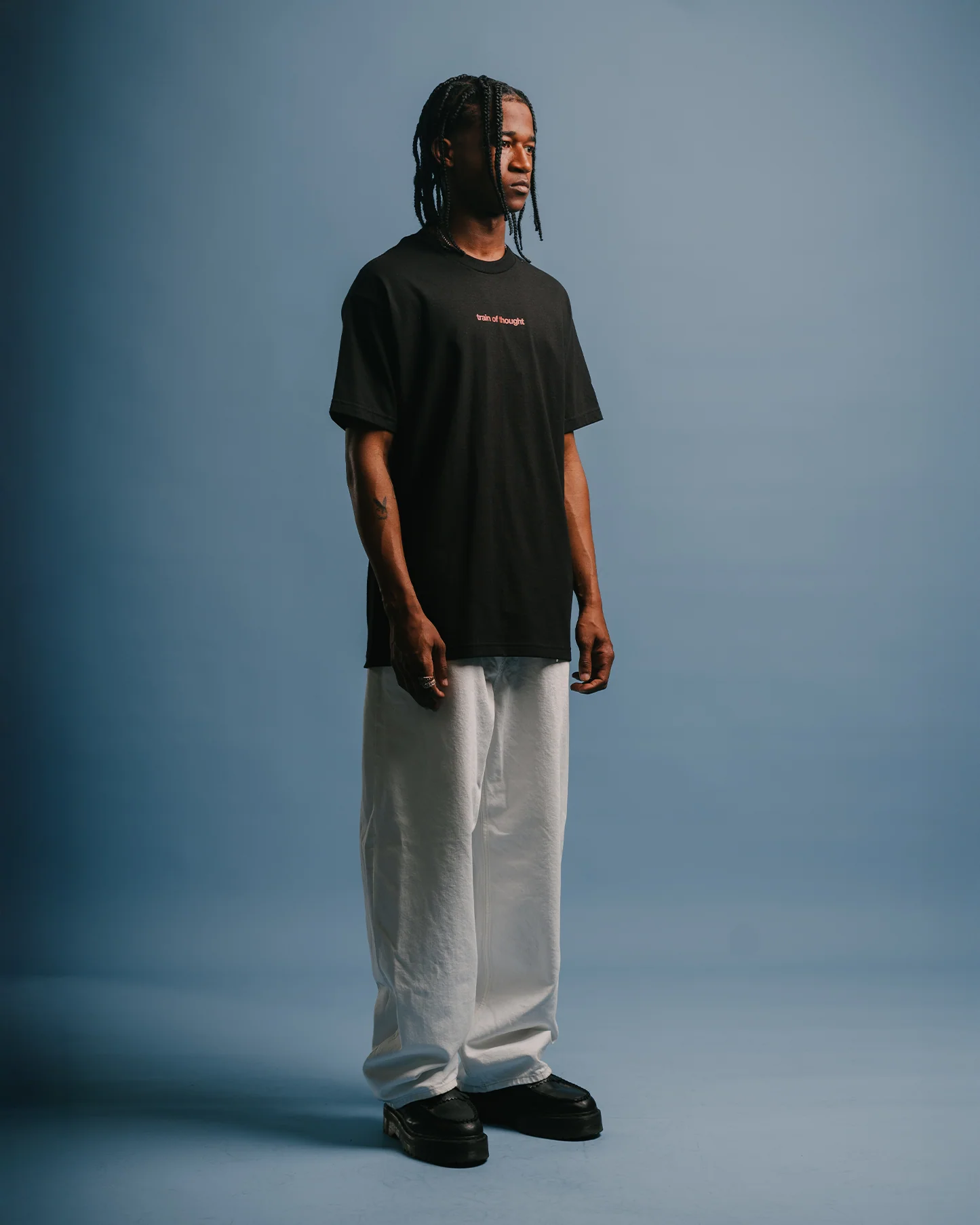 Rnb Songs V2 | Classic Black Graphic Tee - Image 4