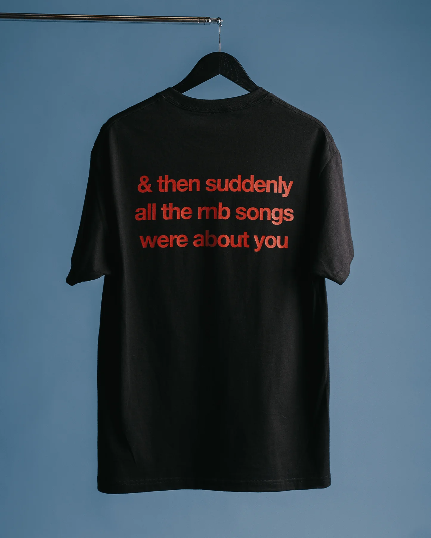 Rnb Songs V2 | Classic Black Graphic Tee - Image 5