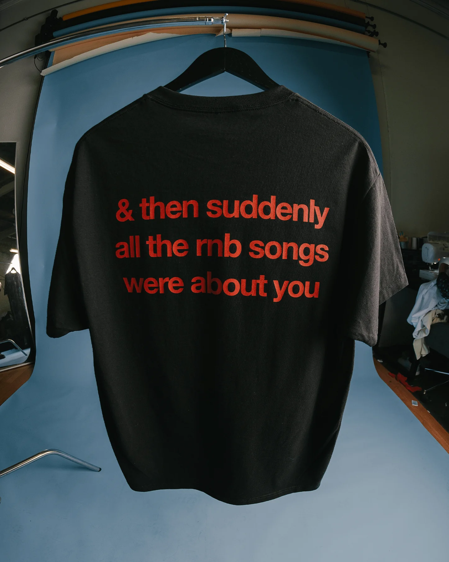 Rnb Songs V2 | Classic Black Graphic Tee - Image 6