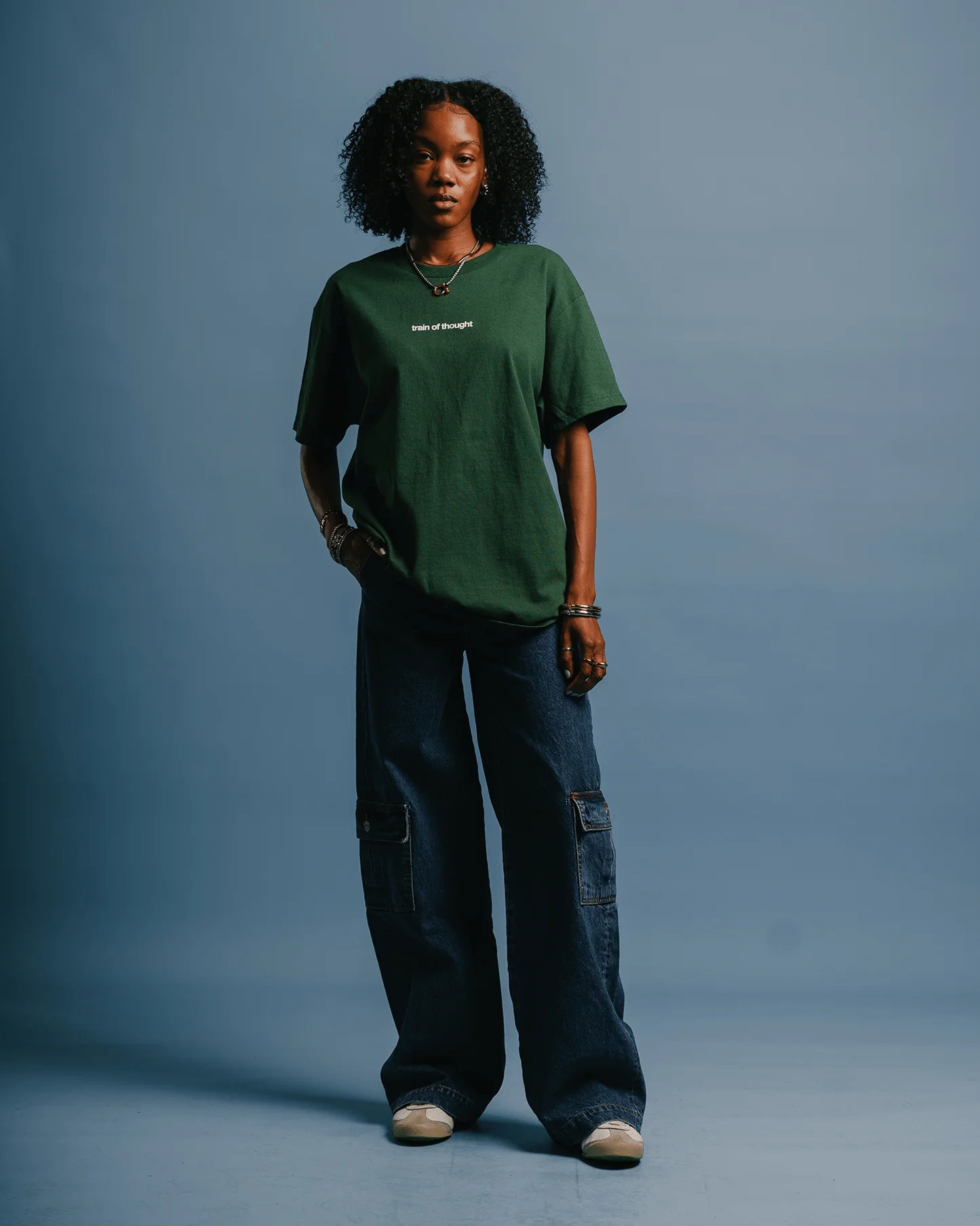 Rnb Songs V2 | Classic Green Graphic Tee - Image 4