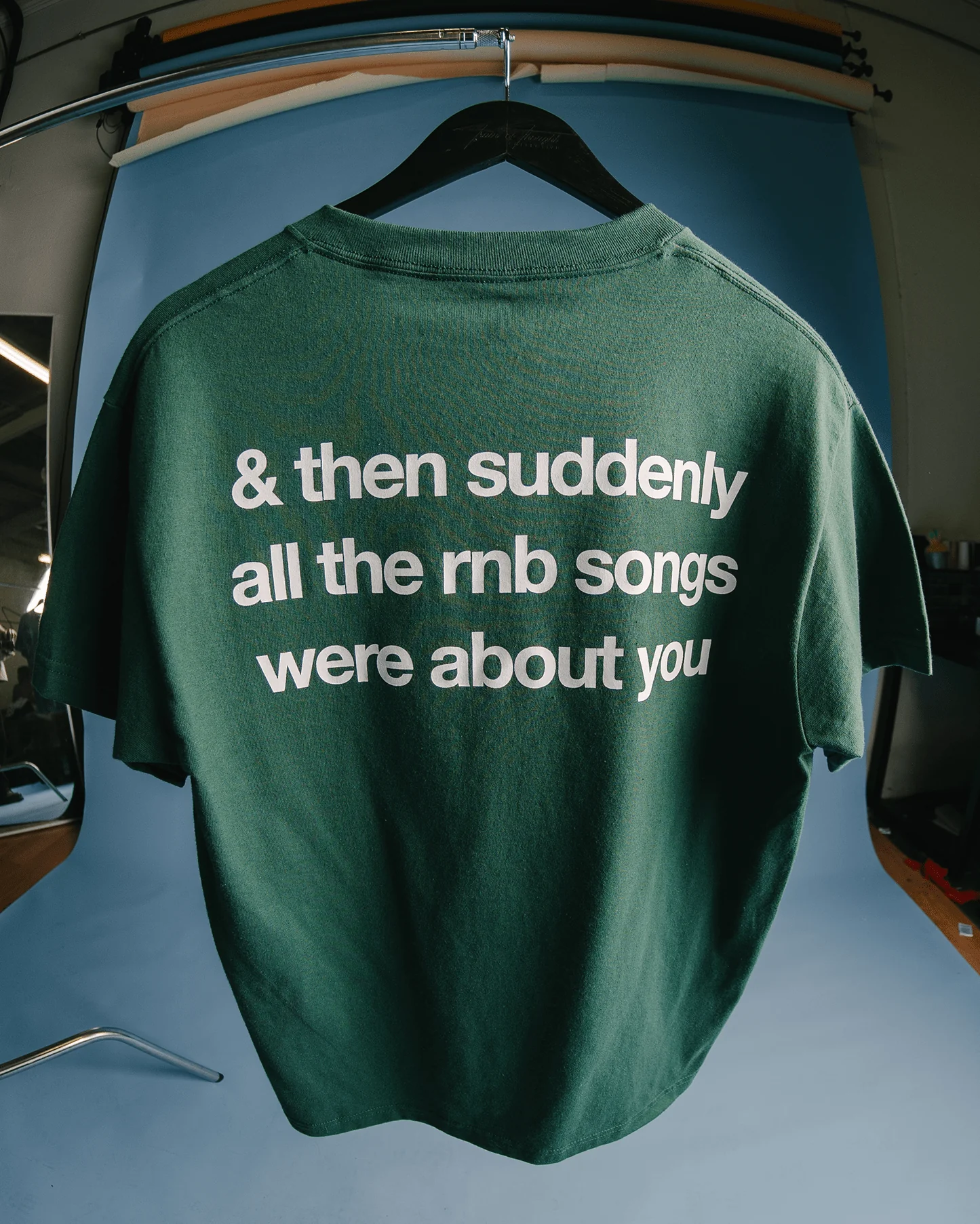 Rnb Songs V2 | Classic Green Graphic Tee - Image 6