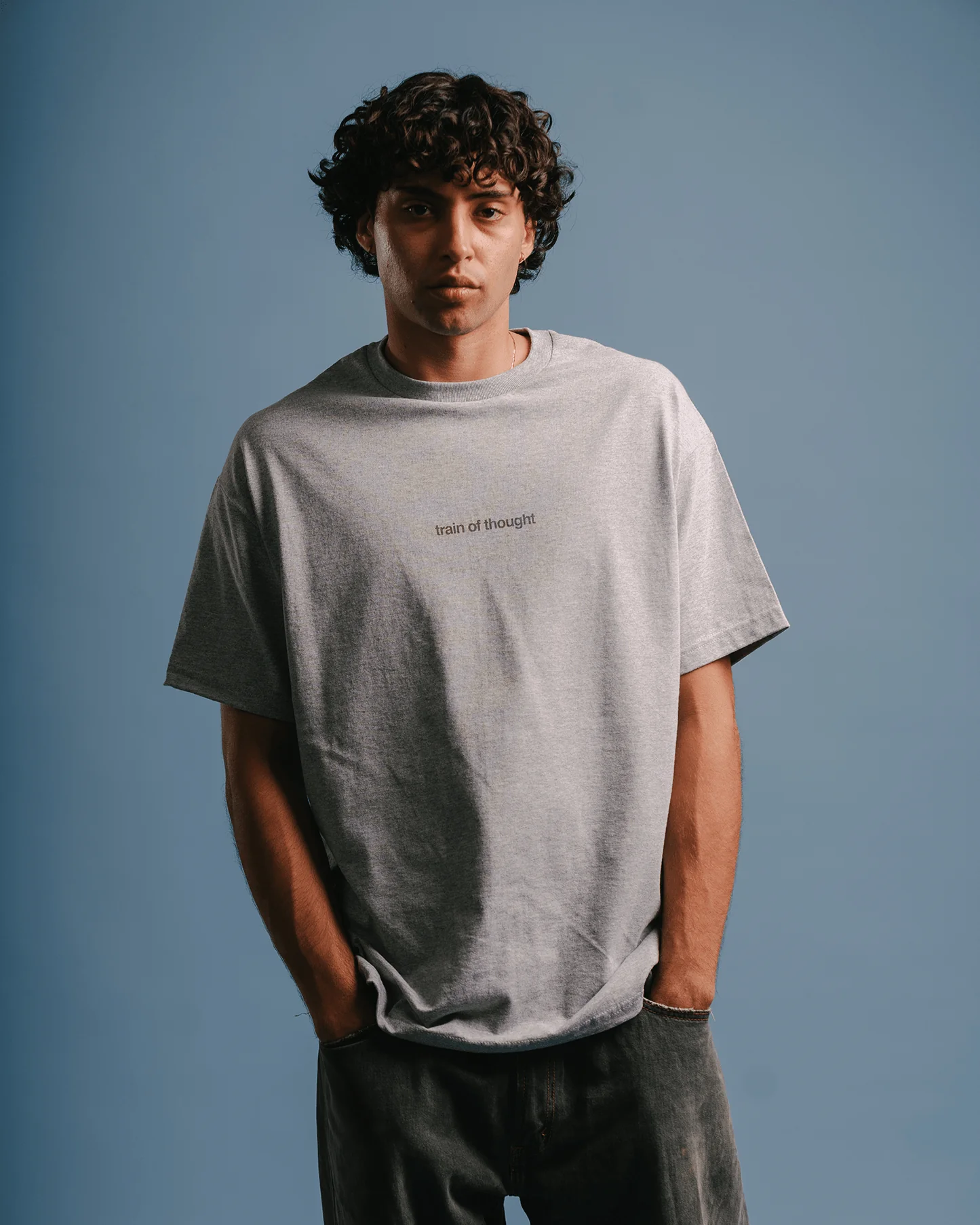 Rnb Songs V2 | Classic Grey Graphic Tee - Image 3