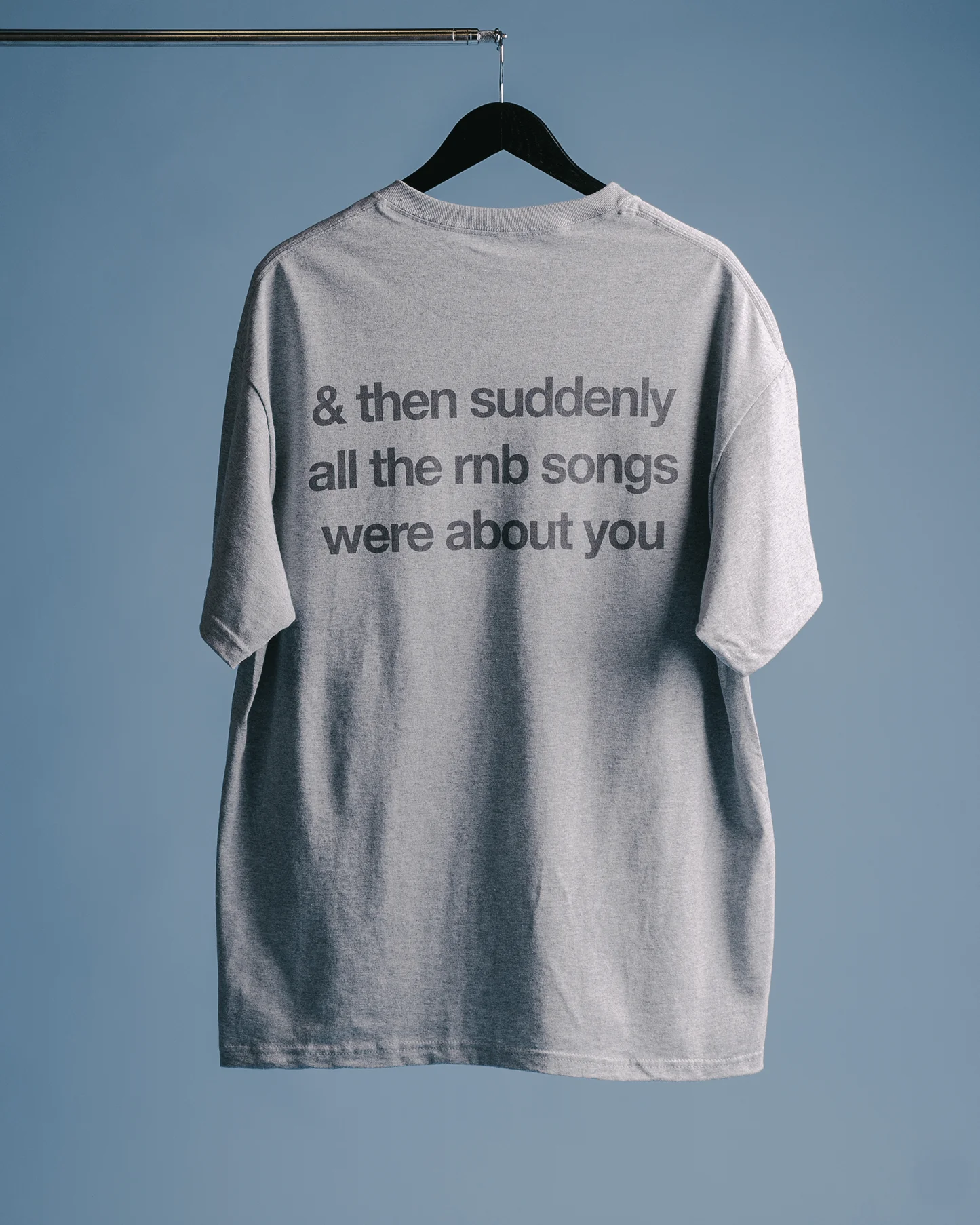 Rnb Songs V2 | Classic Grey Graphic Tee - Image 5