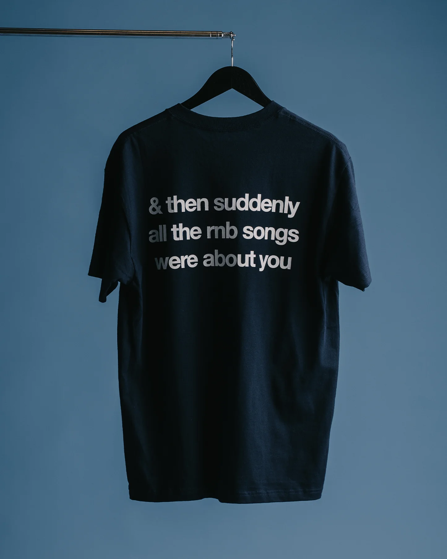 Rnb Songs V2 | Classic Navy Blue Graphic Tee - Image 8