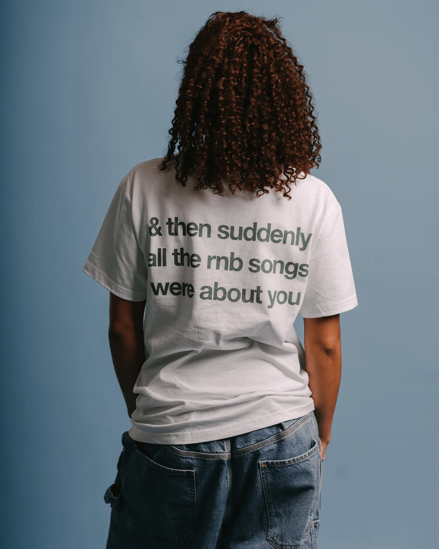 Rnb Songs V2 | Classic White Graphic Tee - Image 4
