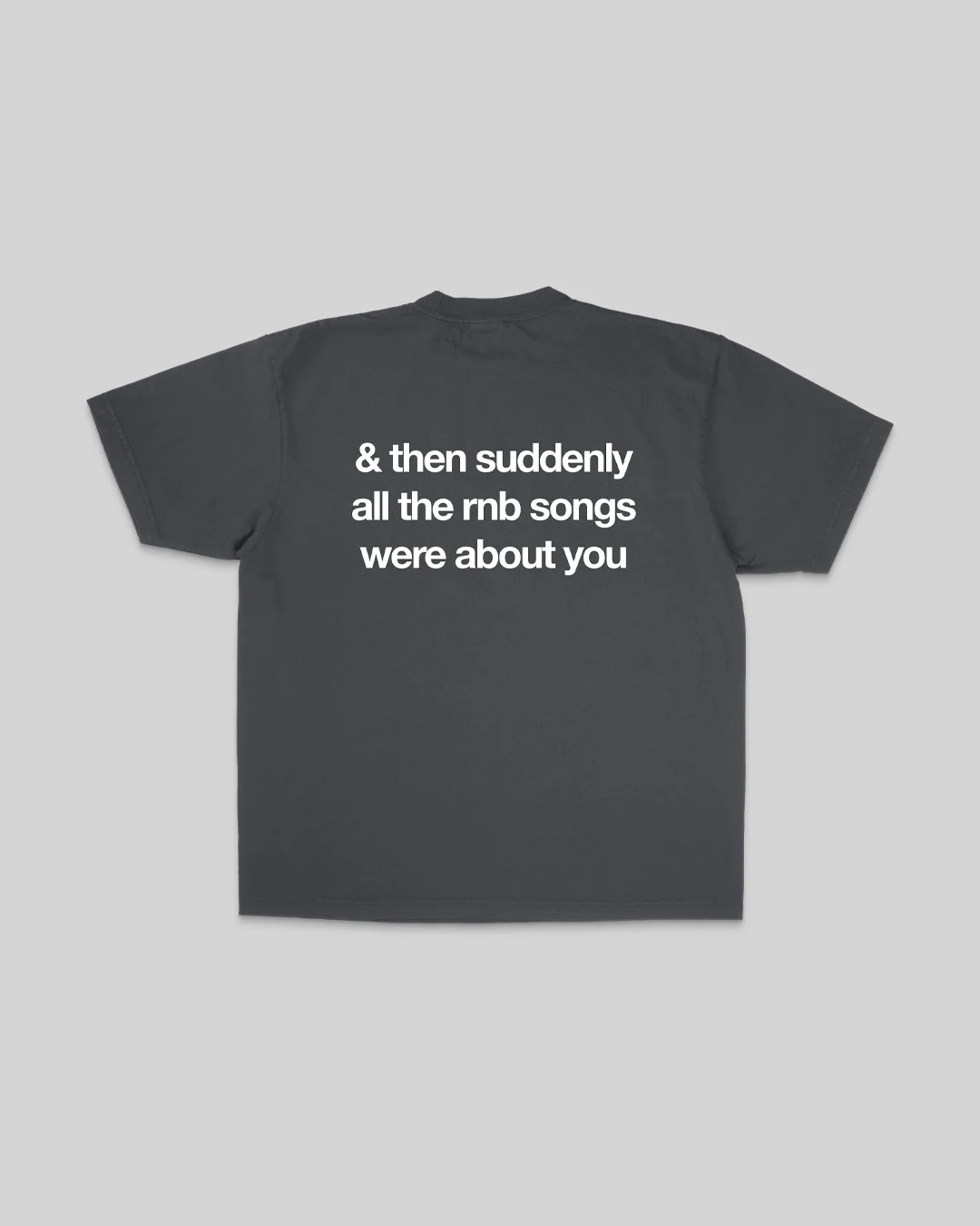 Rnb Songs V3 | Oversized Shadow Graphic Tee