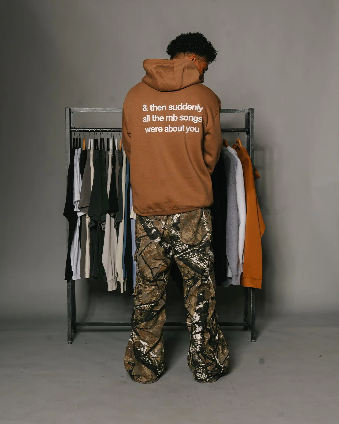 Rnb Songs | White Pullover Hoodie - Image 2