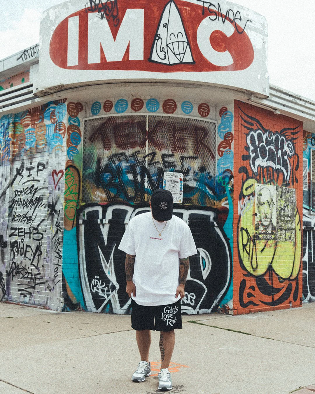 Rnb Songs | Classic White Graphic Tee - Image 2