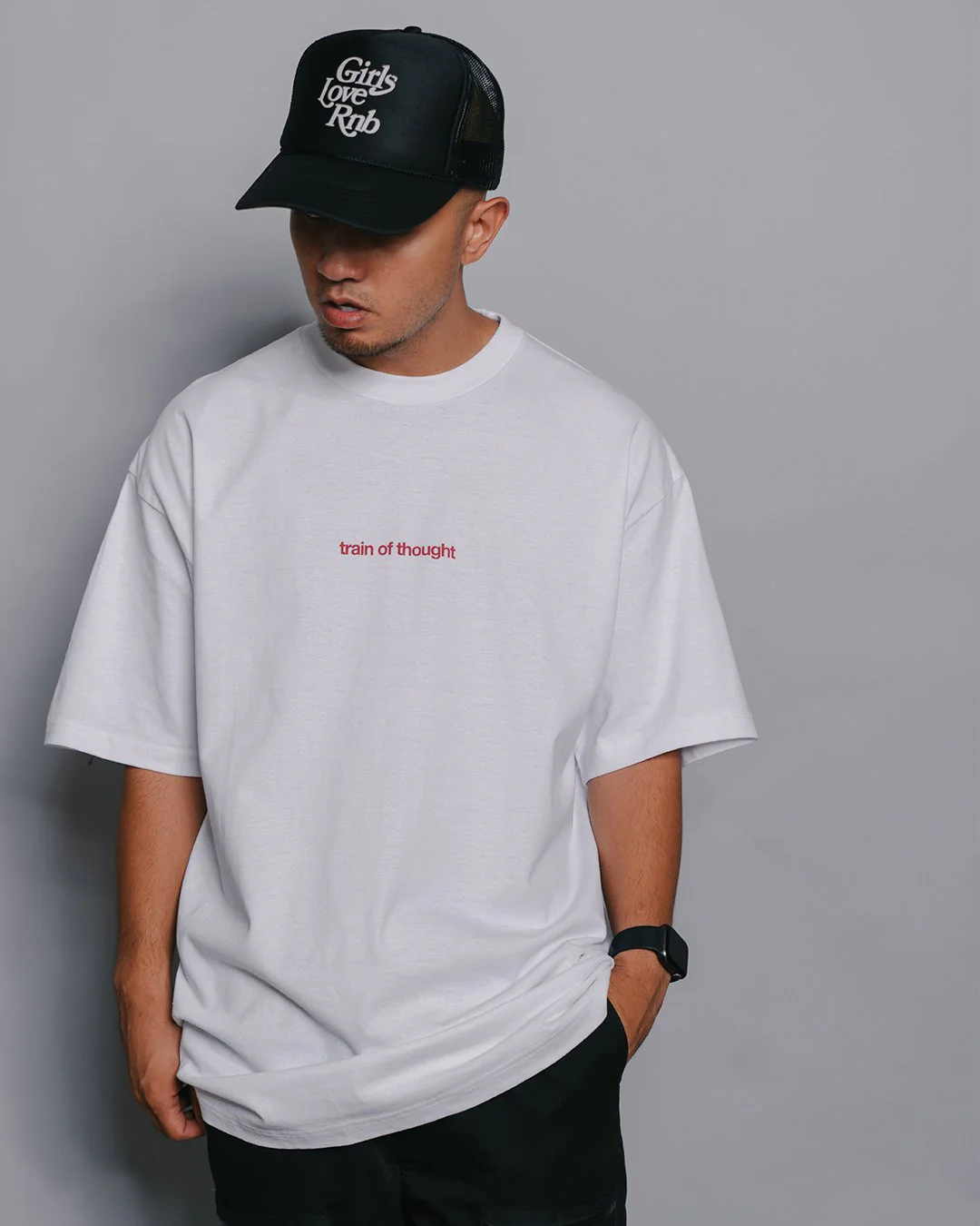 Rnb Songs | Classic White Graphic Tee - Image 3