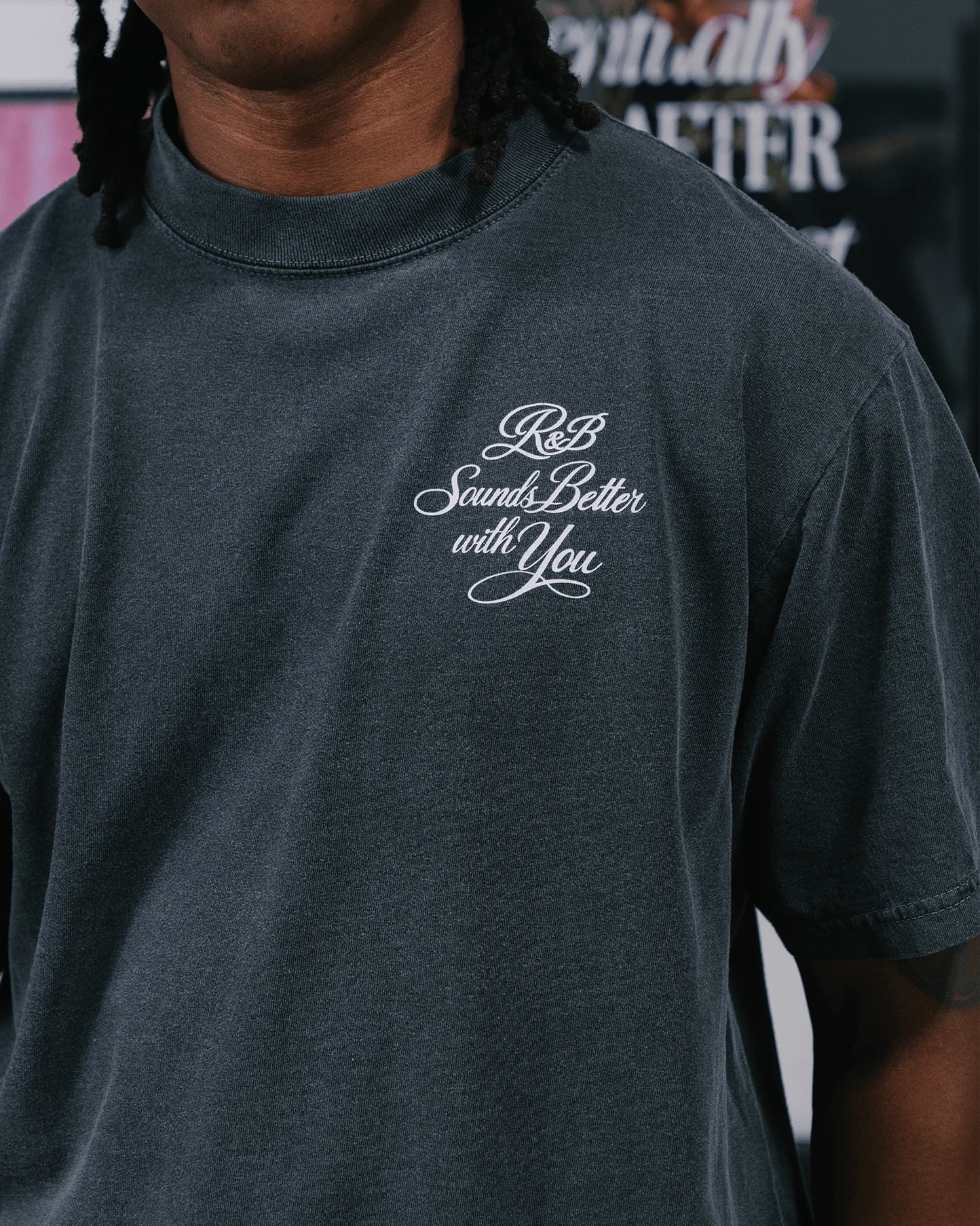 R&B with You | Oversized Shadow Graphic Tee - Image 6