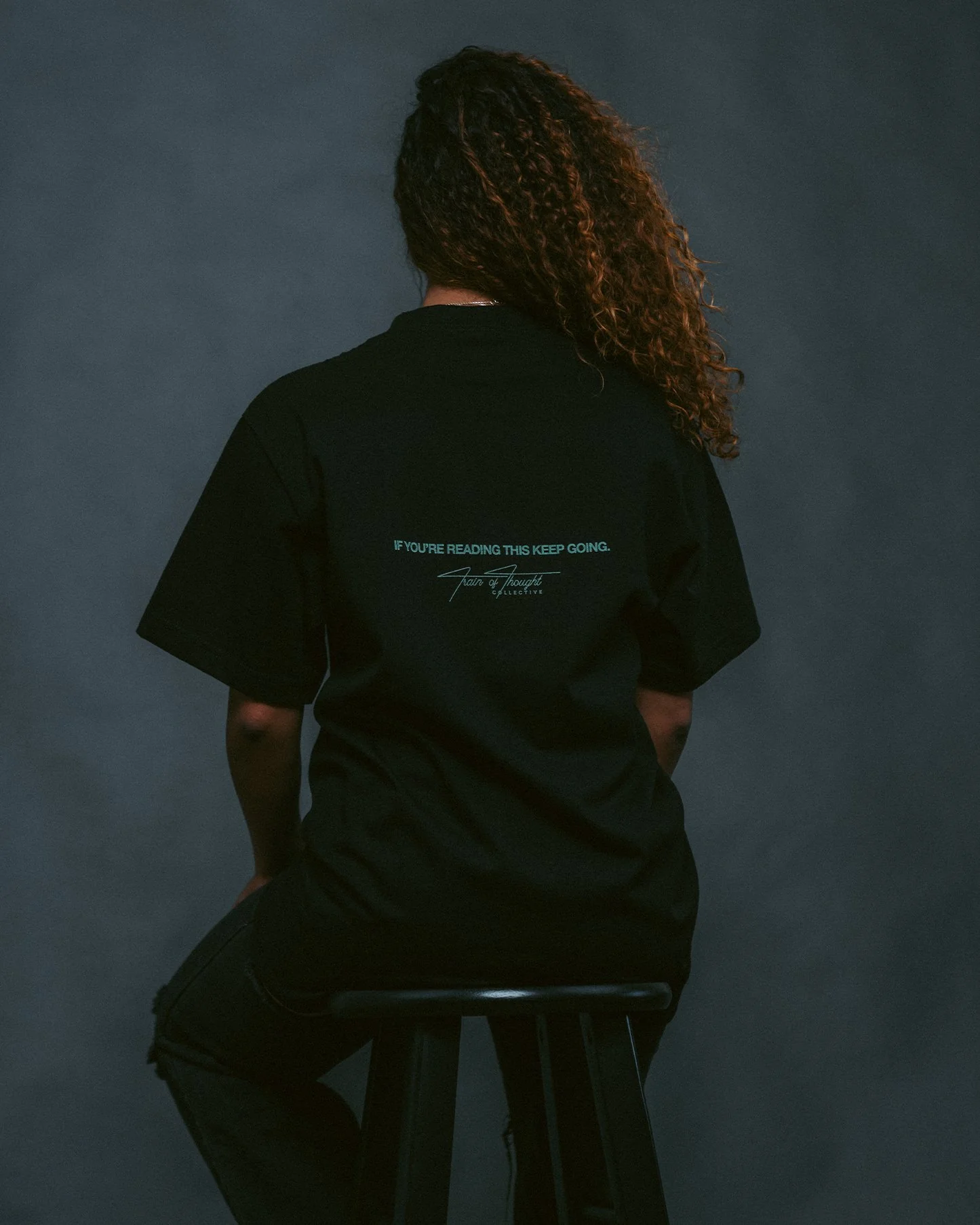 Sacrifice | Heavyweight Black Graphic Tee - Image 3