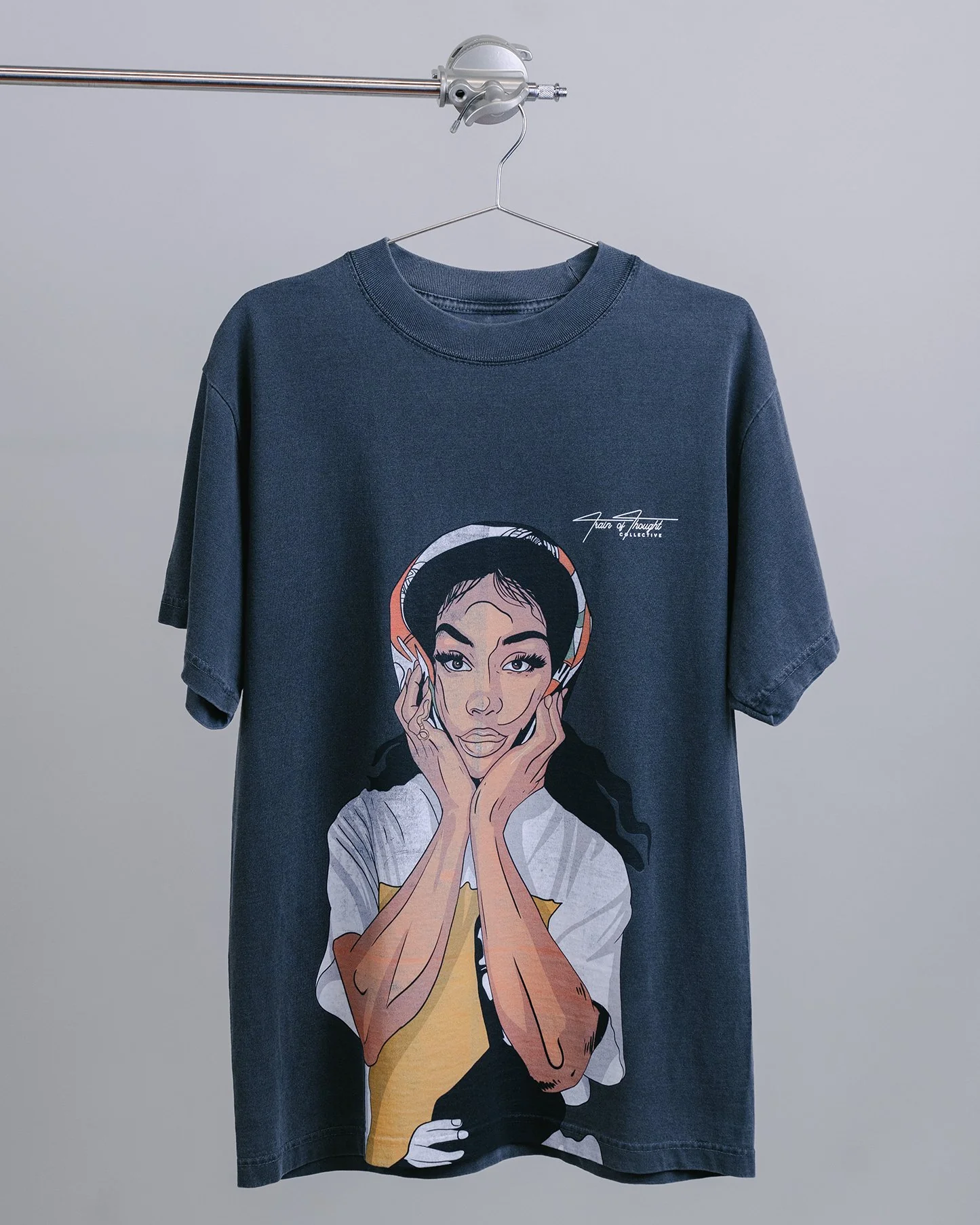 SZA Big Face | Oversized Shadow Graphic Tee - Image 3