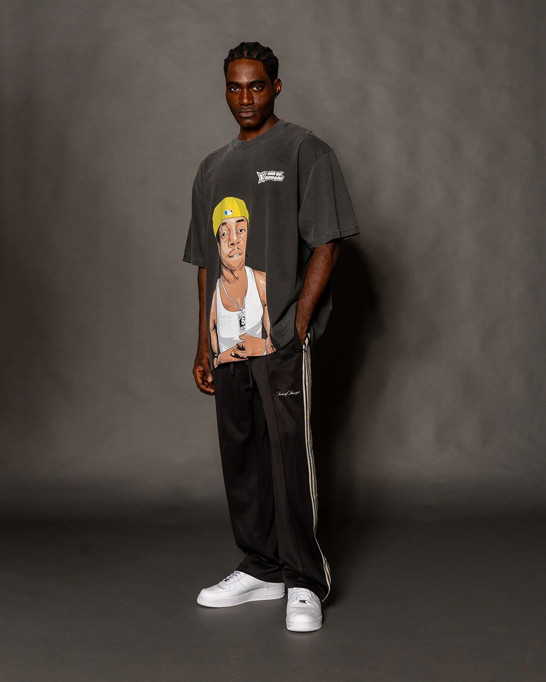 Weezy Big Face | Oversized Oatmeal Graphic Tee - Image 3
