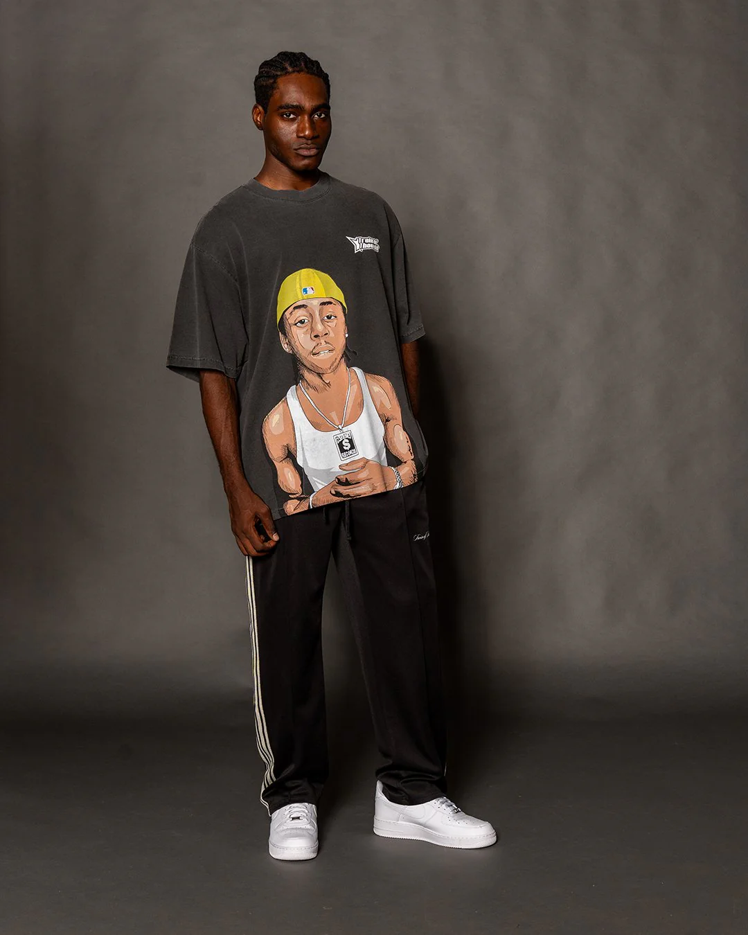 Weezy Big Face | Oversized Oatmeal Graphic Tee - Image 5